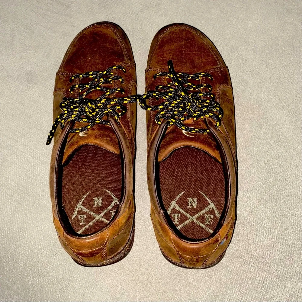 🎉HP🎉 EUC The North Face Leather Loafers
